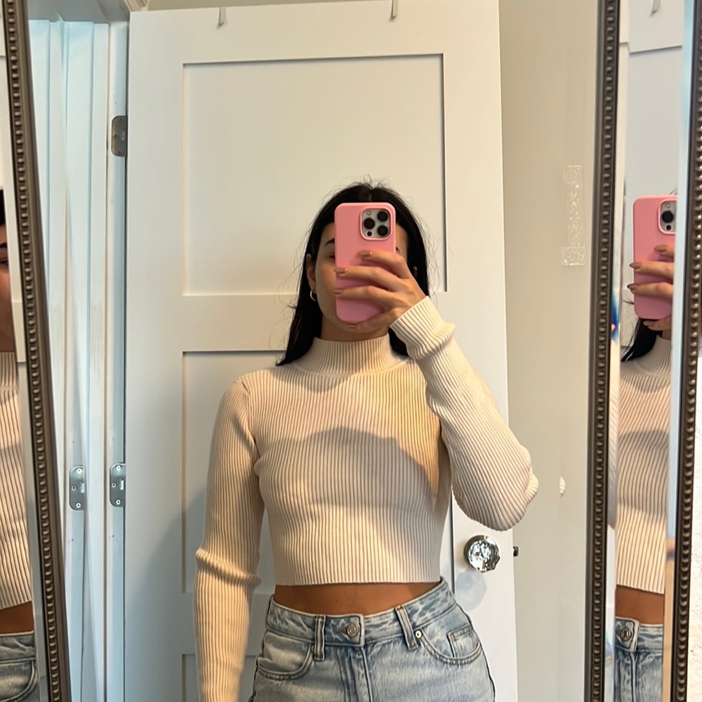 Zara Sweater Open Back